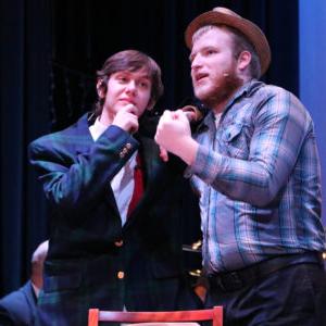 Two students perform at JWCC's theater